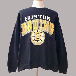 Vtg 90s Boston Bruins Crewneck Sweatshirt, Boston Bruins Vintage T-shirt
